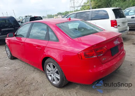 2011 Audi A4 2.0T Premium from USA, damaged, VIN WAUBFAFL9BN056584